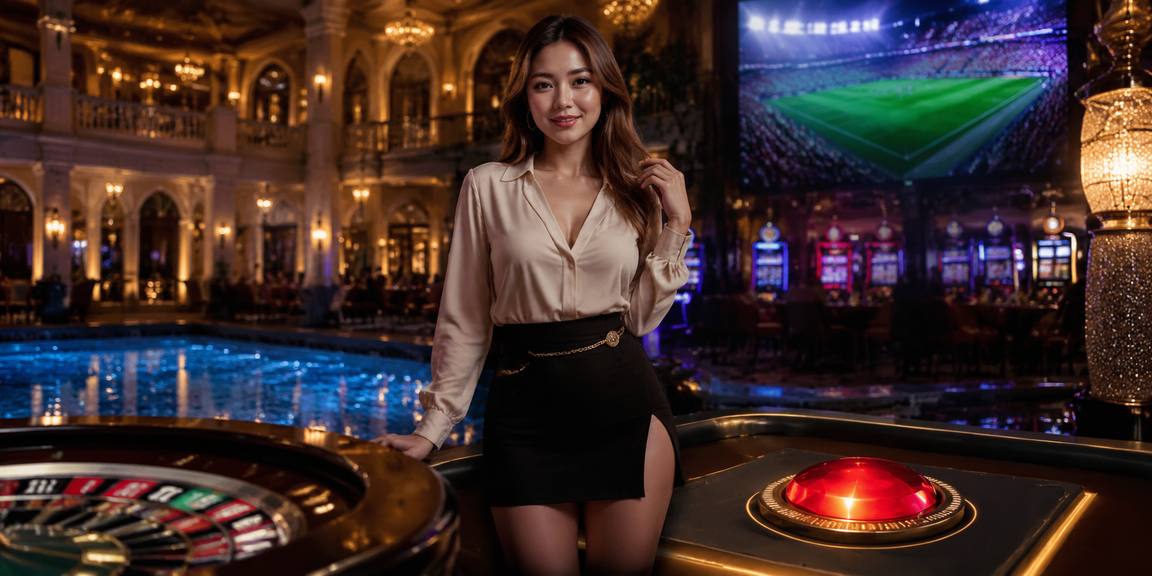 Lightning Roulette dengan Dealer Langsung di Kiss918apk
